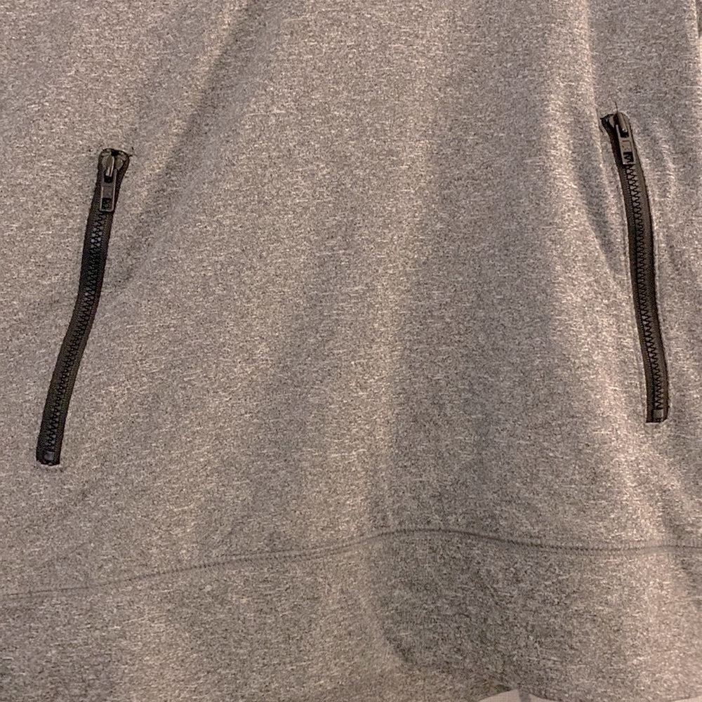 PINK by Victoria’s Secret Ultimate Grey and White Quarterzip - Picture 2 of 4